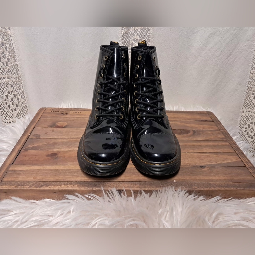 Unisex Patent Leather Dr. Martens - Picture 2 of 8